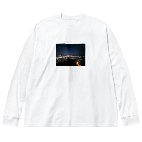 夜景ファッション - エレガントで洗練された夜のスタイル Big Long Sleeve T-Shirt