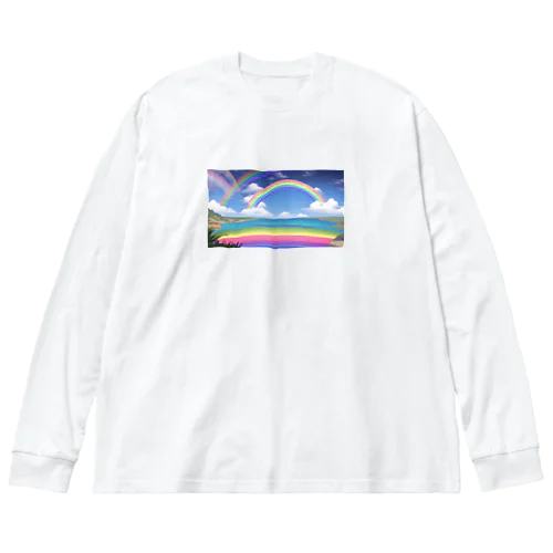 楽園 Big Long Sleeve T-Shirt