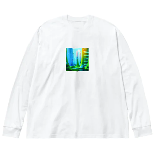 未来都市TANTAN 루즈핏 롱 슬리브 티셔츠