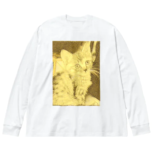 キラキラネコ Big Long Sleeve T-Shirt