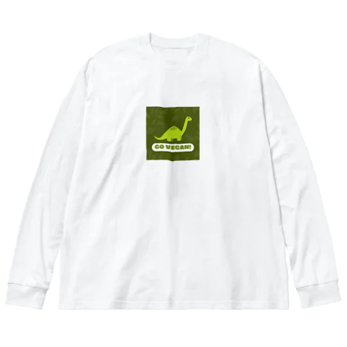 幸恐竜 Big Long Sleeve T-Shirt