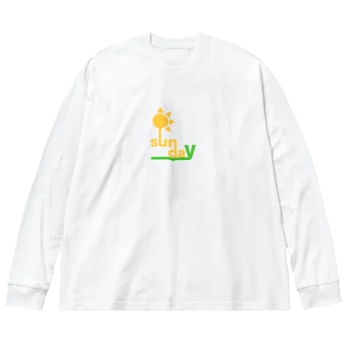 SUNDAY Big Long Sleeve T-Shirt