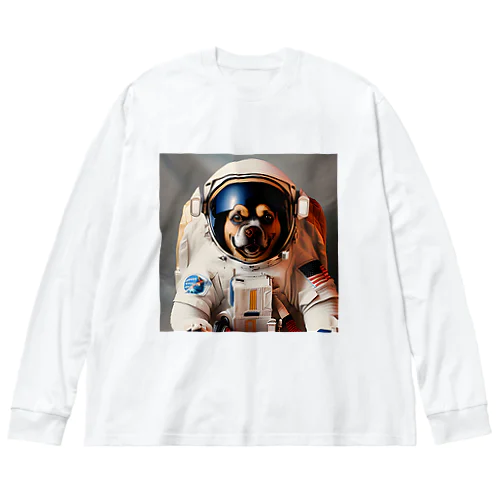 宇宙飛行士犬だワン！！ Big Long Sleeve T-Shirt