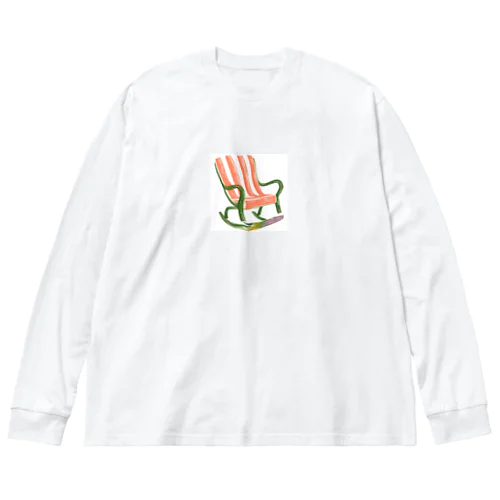 rocking chair_gr ビッグシルエットロングスリーブTシャツ