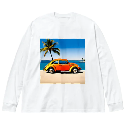 ボサノヴァビーチ Big Long Sleeve T-Shirt