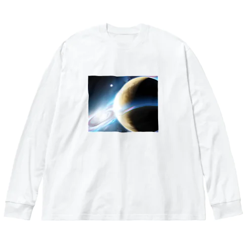 宇宙へGo!新人類誕生！ ビッグシルエットロングスリーブTシャツ