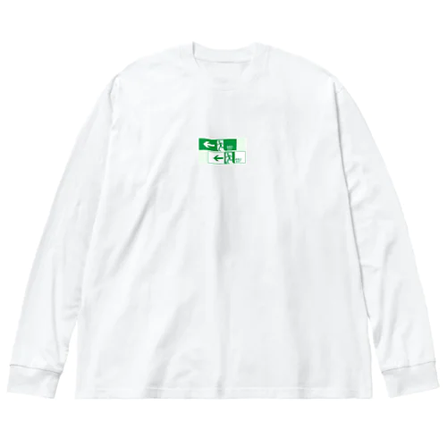 ハザードサイン Big Long Sleeve T-Shirt