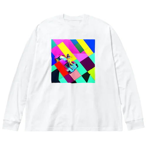 ポルシェ911 Big Long Sleeve T-Shirt