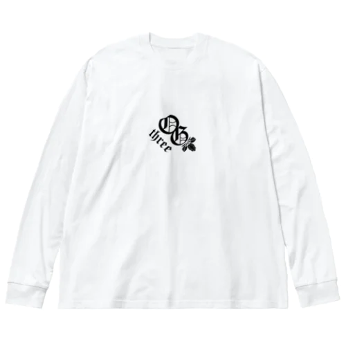 OG.three/logo ビッグシルエットロングスリーブTシャツ