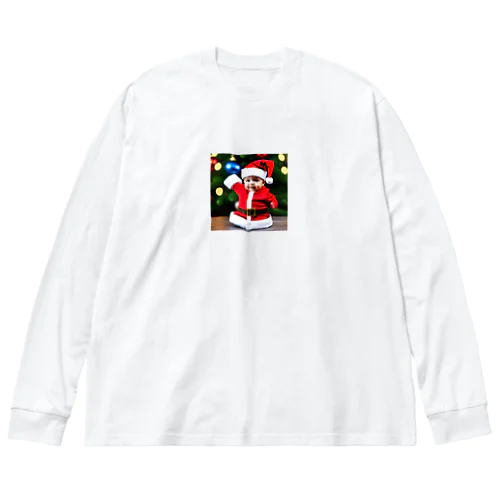 可愛いサンタさんグッズ Big Long Sleeve T-Shirt