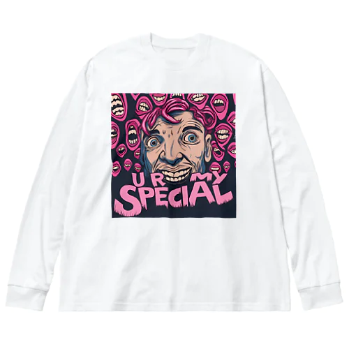 SPECIALZ FEAR Big Long Sleeve T-Shirt