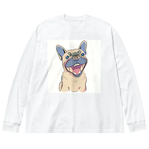 ハッピー ルーくん Big Long Sleeve T-Shirt