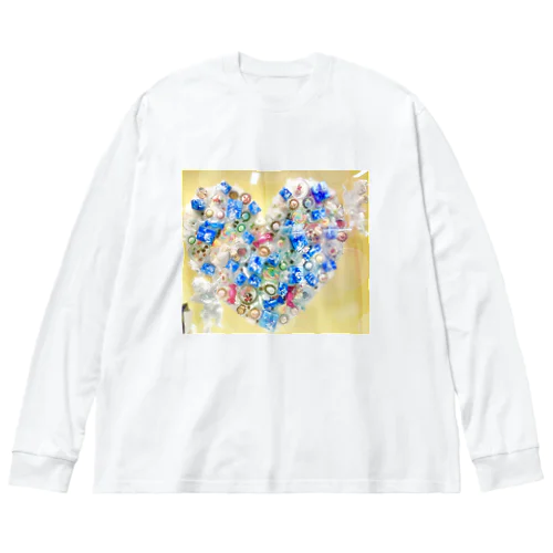 ブルーエンジェルハート♡ Big Long Sleeve T-Shirt