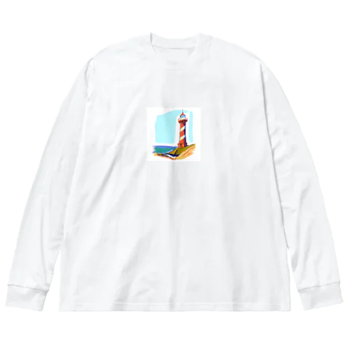 灯台 Big Long Sleeve T-Shirt