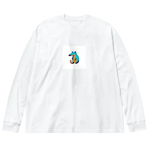 ジンファンタジスタ(アリクイb) ビッグシルエットロングスリーブTシャツ