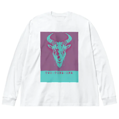 TWO-TONE-ONE Big Long Sleeve T-Shirt