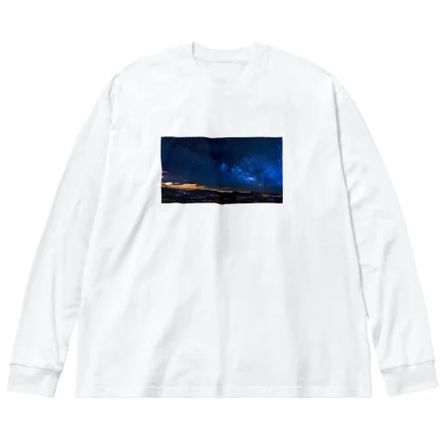 夜空の輝き Big Long Sleeve T-Shirt