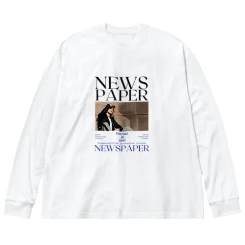 NEWS PAPER Big Long Sleeve T-Shirt