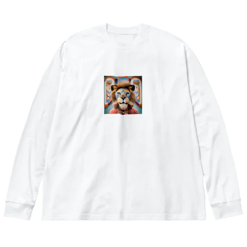 サーカスのライオン様 Big Long Sleeve T-Shirt