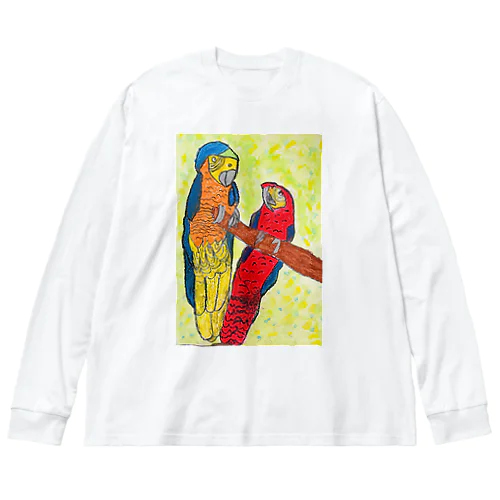 Mr.parrot ビッグシルエットロングスリーブTシャツ