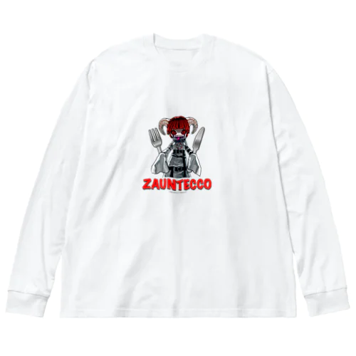 Angryなゾウンテッ子 ビッグシルエットロングスリーブTシャツ