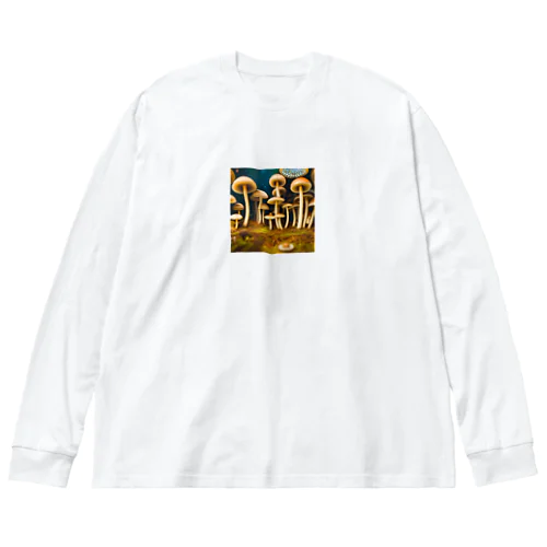 マジックマッシュルーム420🤙 Big Long Sleeve T-Shirt