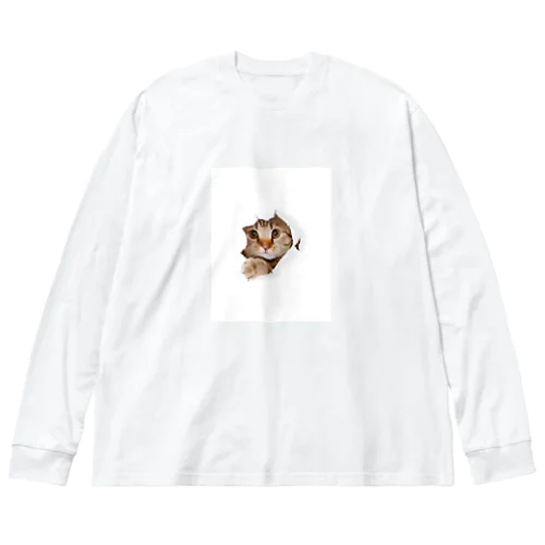 猫耳工房 Big Long Sleeve T-Shirt