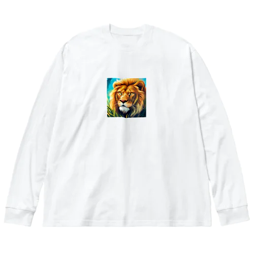 ライオン Big Long Sleeve T-Shirt