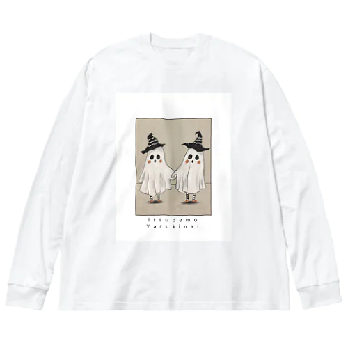 Ghost Big Long Sleeve T-Shirt