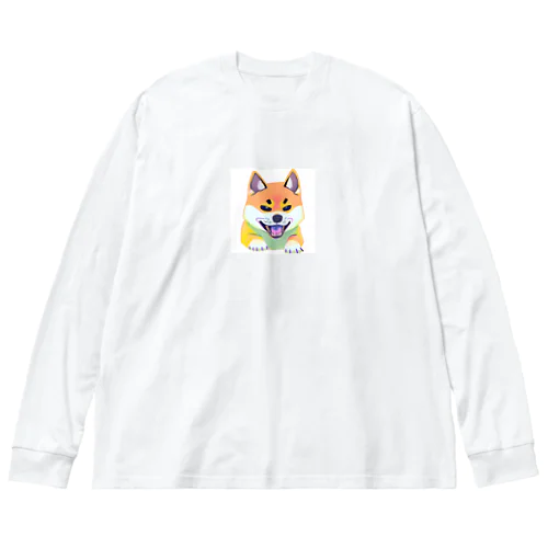 かっこいい柴犬くん Big Long Sleeve T-Shirt