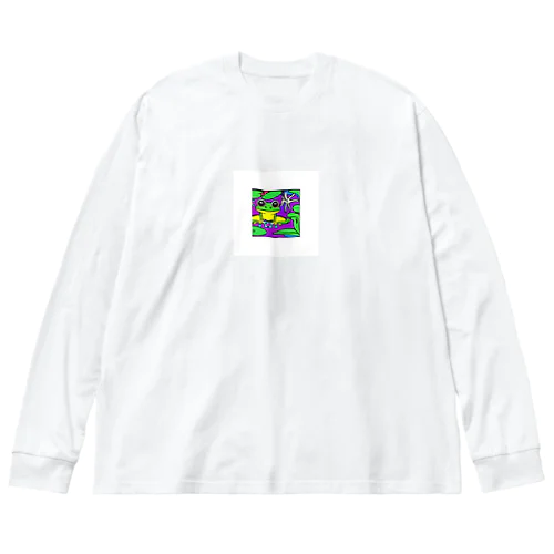 アマガエルのイラストグッズ Big Long Sleeve T-Shirt