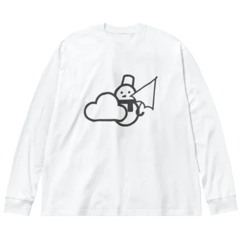 勇者雪だるま Big Long Sleeve T-Shirt