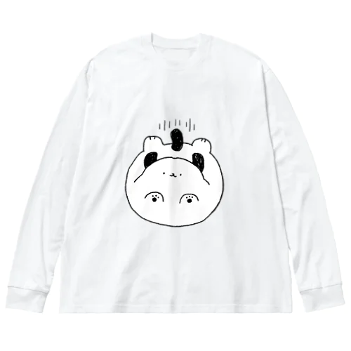 落下する犬 Big Long Sleeve T-Shirt