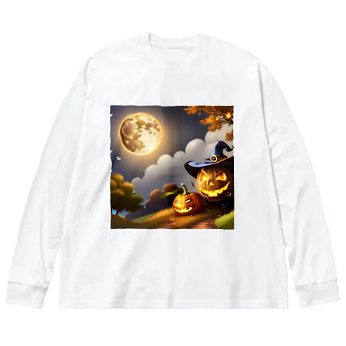 ワルかわハロウィン👻✨ ビッグシルエットロングスリーブTシャツ