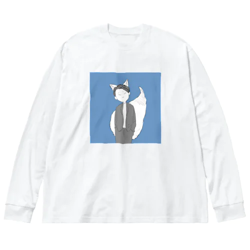 きつねのしらかわさん Big Long Sleeve T-Shirt