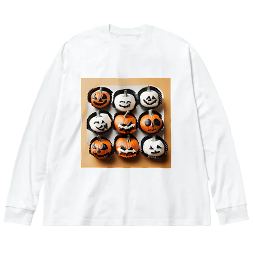 ハロウィンお菓子なキャラクターズ Big Long Sleeve T-Shirt