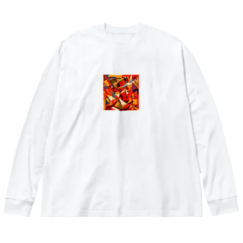 唐辛子アート Big Long Sleeve T-Shirt