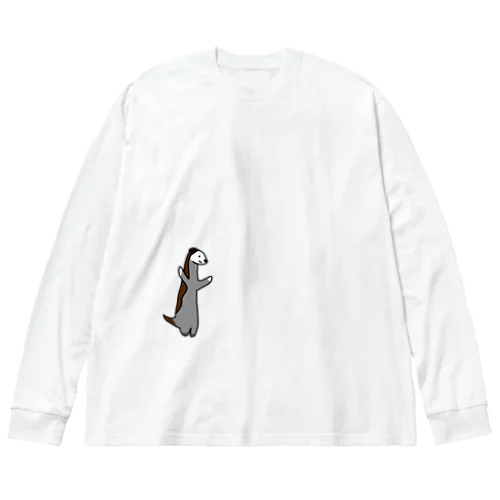 おこじょ Big Long Sleeve T-Shirt