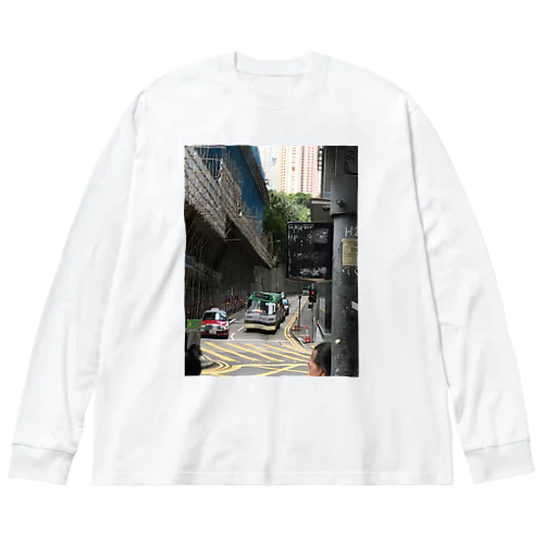 HONG KONG CENTRAL  Big Long Sleeve T-Shirt