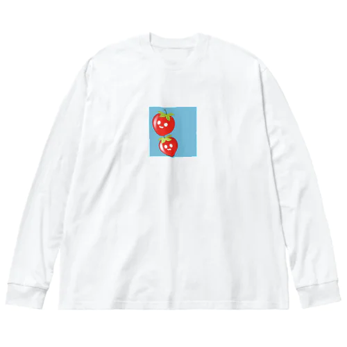 妖いちご Big Long Sleeve T-Shirt