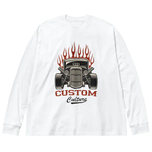 カスタム・カー　CUSTOM CAR ビッグシルエットロングスリーブTシャツ