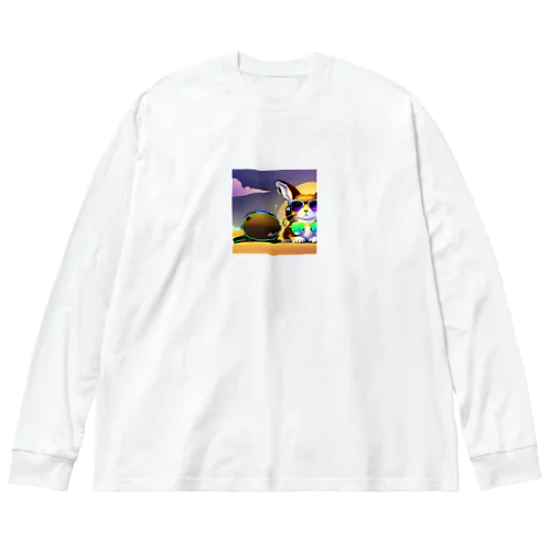 夜空に輝く幻想 Big Long Sleeve T-Shirt