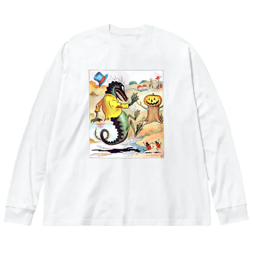 かぼちゃにびっくり！ Big Long Sleeve T-Shirt