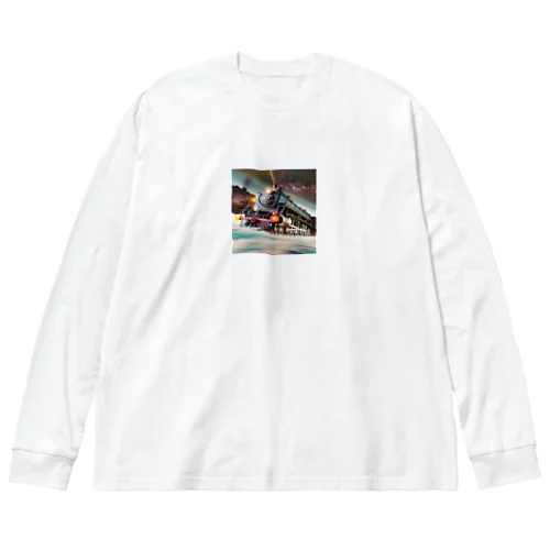 銀河鉄道 JAPAN Big Long Sleeve T-Shirt