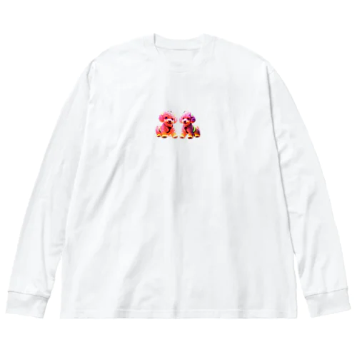 ネオントイプードル Big Long Sleeve T-Shirt