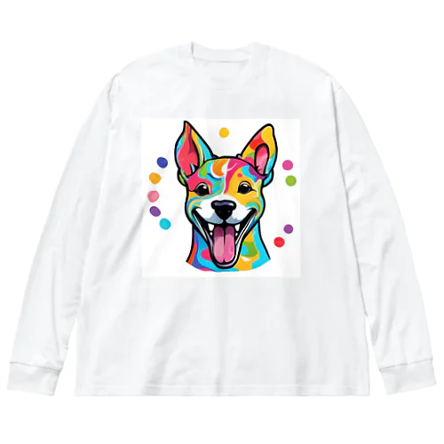 癒しの犬グッズ Big Long Sleeve T-Shirt