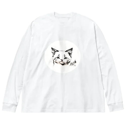 ねこさん８ Big Long Sleeve T-Shirt