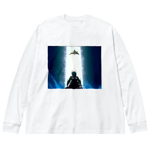 さすが深海怖いシリーズ Big Long Sleeve T-Shirt