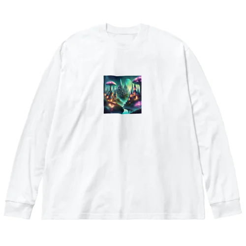 🏠幻想的な家🏠 Big Long Sleeve T-Shirt