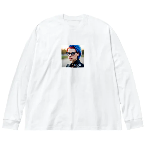 パンク・リミックス ビッグシルエットロングスリーブTシャツ